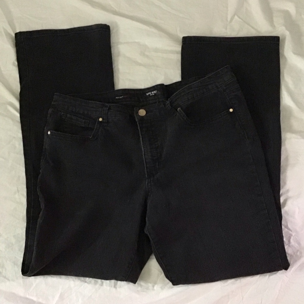 Nine West Black Straight Leg Jeans
